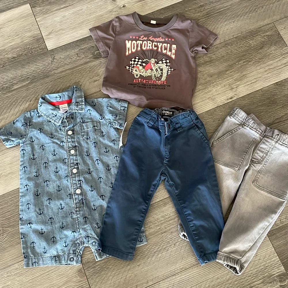 Bundle deal, boy clothing , size 12 months , different brands